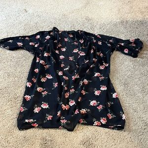 Express chiffon duster